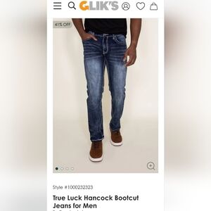 True Luck Hancock Bootcut Jeans